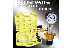  Cooling System Vacuum Radiator Kit Refill & Purge Set Universal Tools W/ Hose